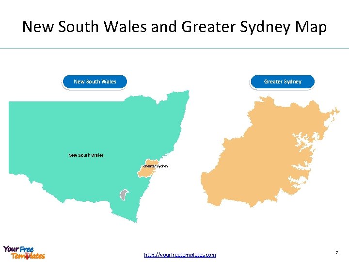 New South Wales and Greater Sydney Map New South Wales Greater Sydney http: //yourfreetemplates.