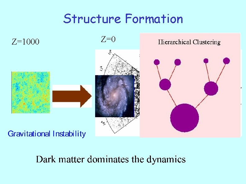 Structure Formation Z=1000 Z=0 