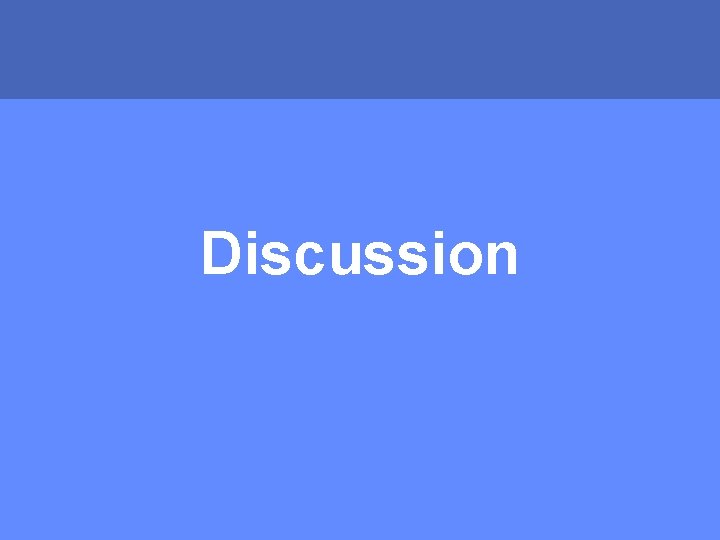 Discussion MONTGOMERY COUNTY PUBLIC SCHOOLS • ROCKVILLE, MARYLAND 