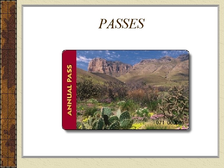 PASSES 