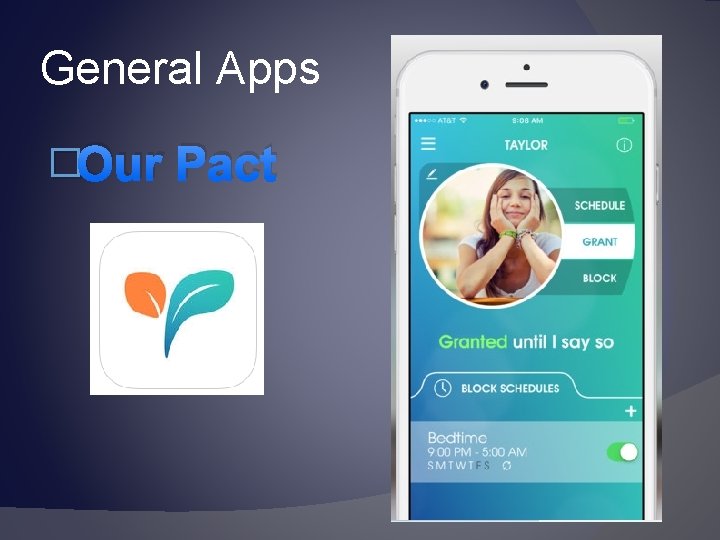 General Apps �Our Pact 