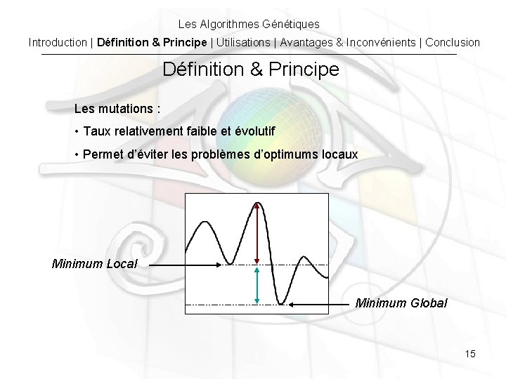 Les Algorithmes Génétiques Introduction | Définition & Principe | Utilisations | Avantages & Inconvénients Les Algorithmes Génétiques Introduction | Définition & Principe | Utilisations | Avantages & Inconvénients