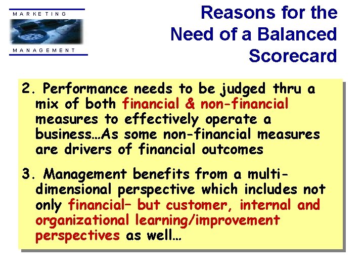 M A R KE T I N G M A N A G E