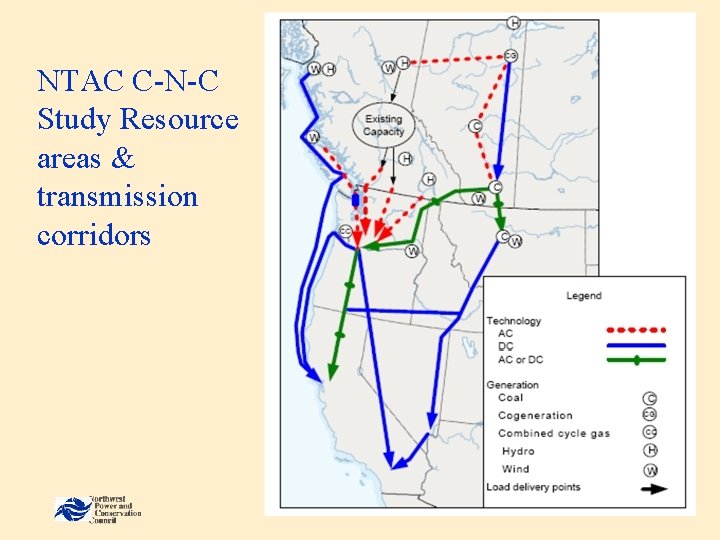 NTAC C-N-C Study Resource areas & transmission corridors 
