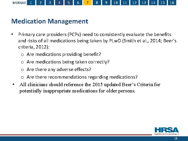 MODULE 1 2 3 4 5 6 7 8 9 10 11 12 13