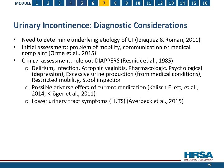 MODULE 1 2 3 4 5 6 7 8 9 10 11 12 13