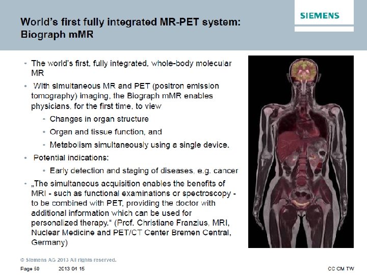 Copyright © Siemens AG. All rights reserved. 