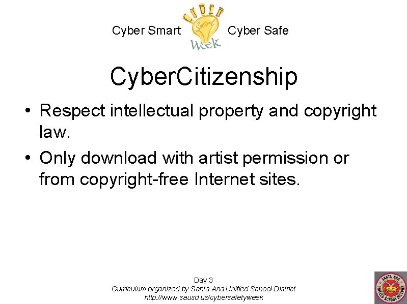 Cyber Safe Cyber Smart Digital Citizenship Keeping It
