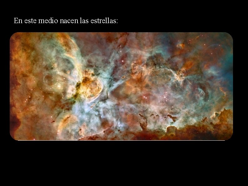 En este medio nacen las estrellas: En este medio nacen las estrellas: