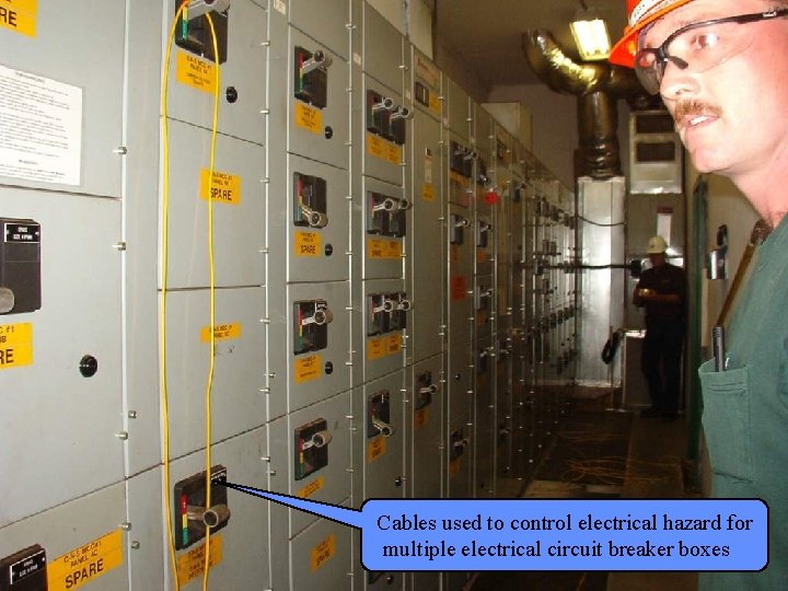 Manufacturing Lockout/Tagout Cables used to control electrical hazard for multiple electrical circuit breaker boxes