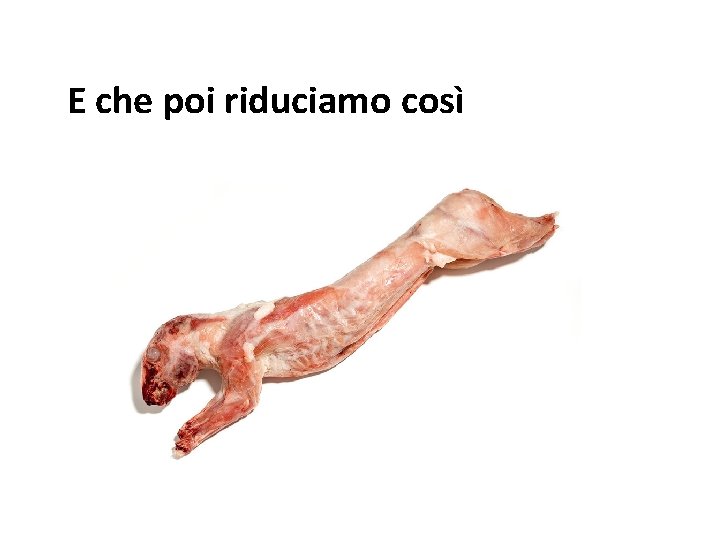 E che poi riduciamo così 