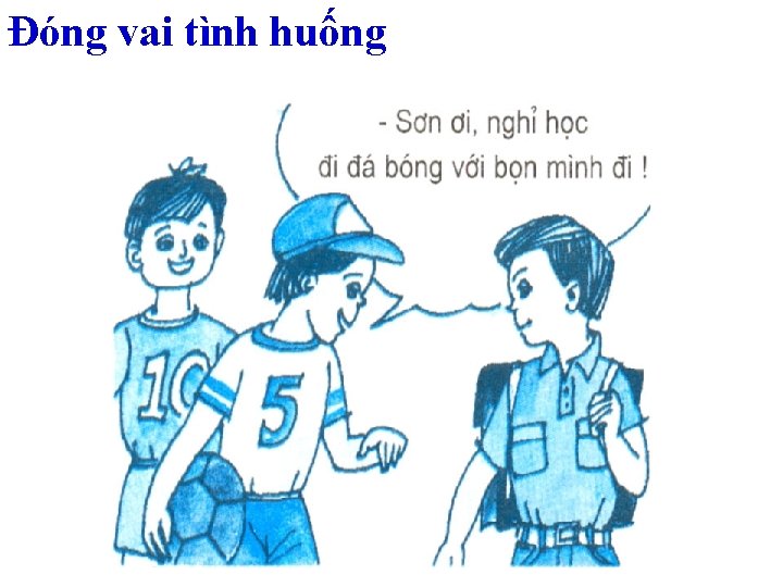 Đóng vai tình huống Tranh 2 