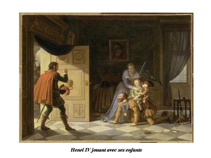 Henri IV jouant avec ses enfants 