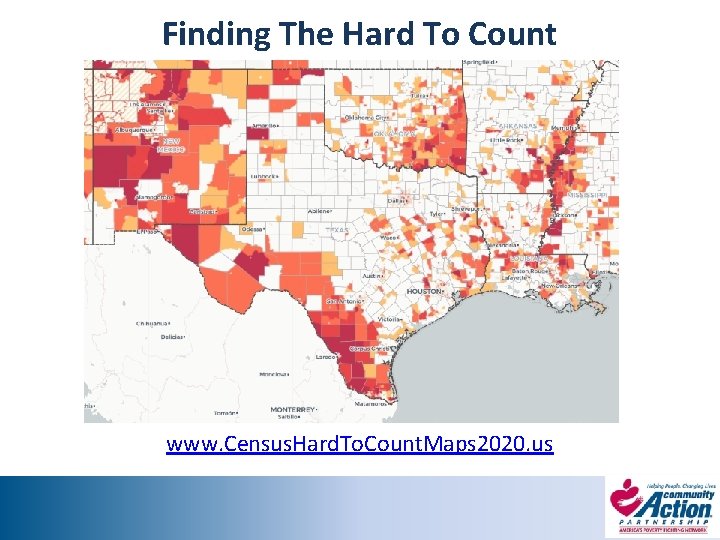 Finding The Hard To Count www. Census. Hard. To. Count. Maps 2020. us 