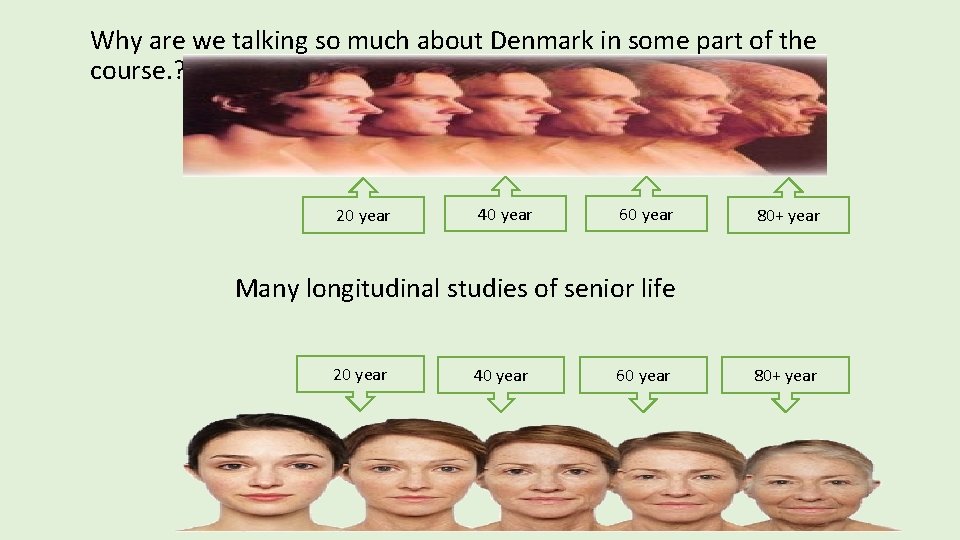 Why are we talking so much about Denmark in some part of the course.