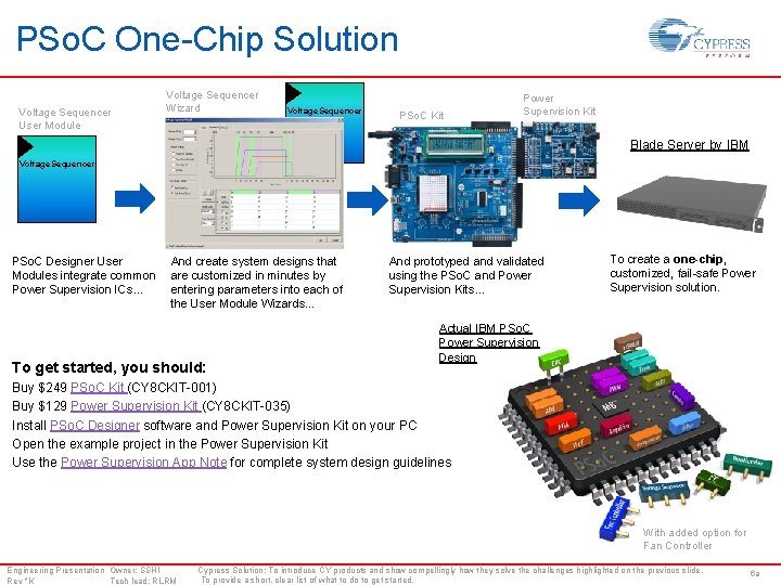 PSo. C One-Chip Solution Voltage Sequencer User Module Voltage Sequencer Wizard Voltage. Sequencer TIMER