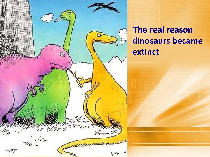 The real reason dinosaurs became extinct 