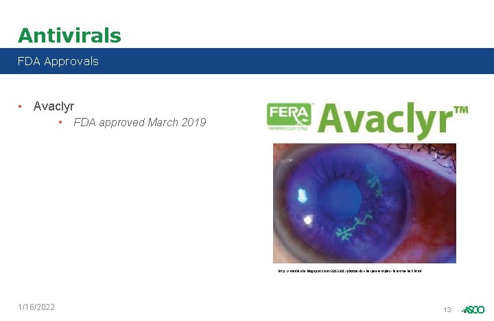 Antivirals FDA Approvals • Avaclyr • FDA approved March 2019 http: //medilinks. blogspot. com/2012/01/photos-for-herpes-simplex-keratitis-hsk.