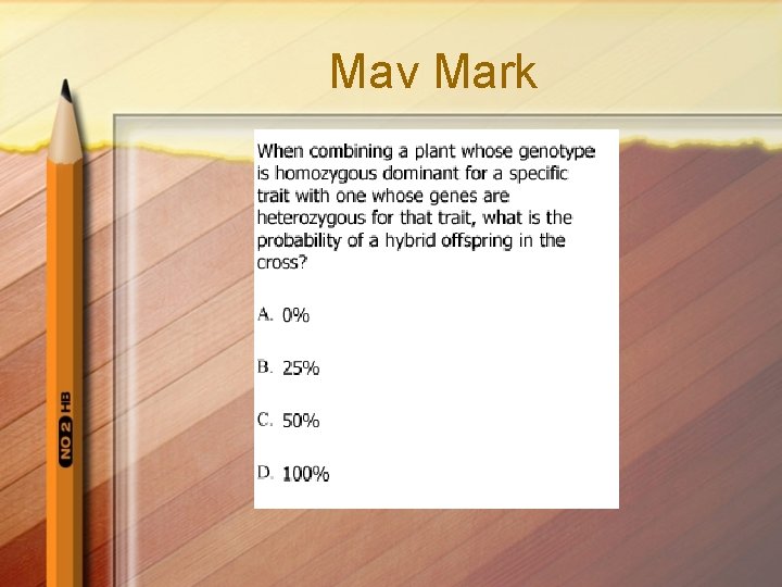 Mav Mark 