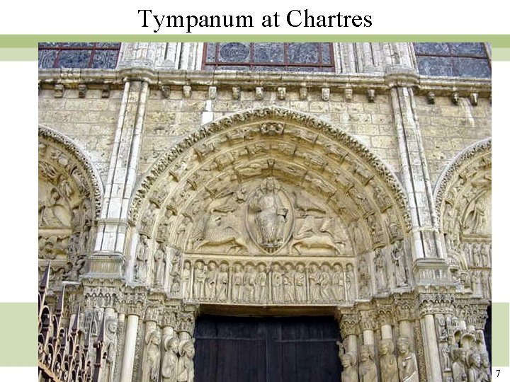 Tympanum at Chartres 7 