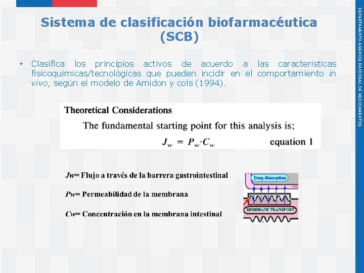  • Clasifica los principios activos de acuerdo a las características fisicoquímicas/tecnológicas que pueden