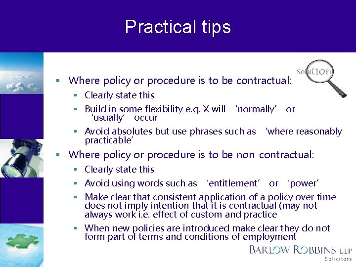 What are HR policies and procedures Written description