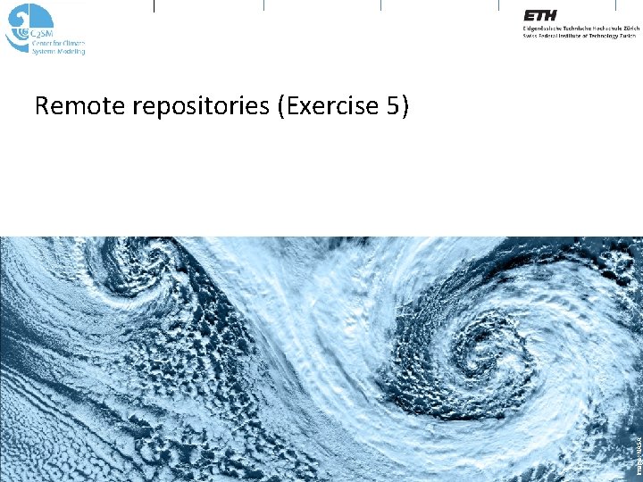 Image: NASA Remote repositories (Exercise 5) 