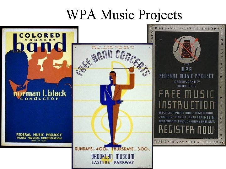 WPA Music Projects 