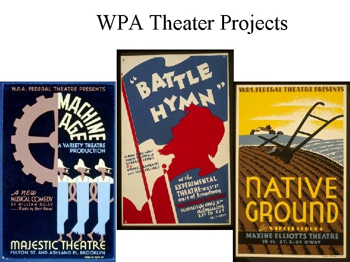 WPA Theater Projects 