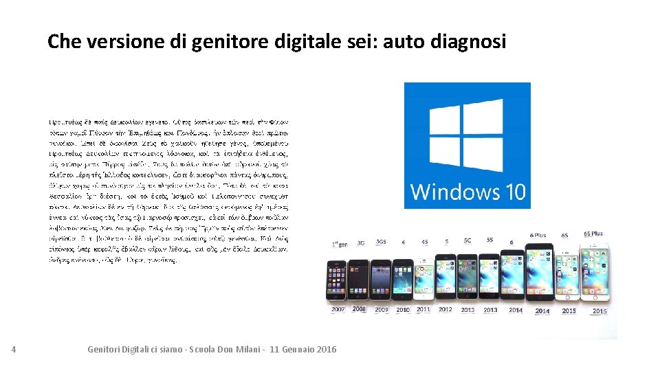 Che versione di genitore digitale sei: auto diagnosi 4 Genitori Digitali ci siamo -