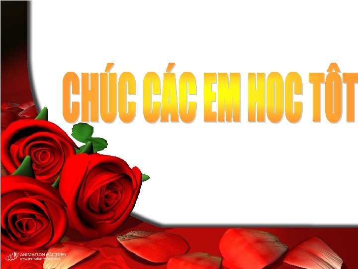 CHÚC CÁC EM HỌC TÔ CHÚC CÁC EM HỌC TỐT 