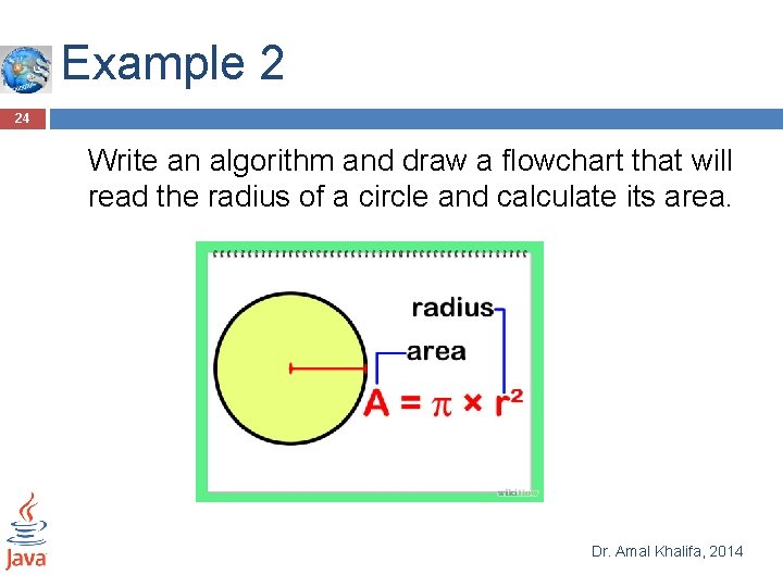 Example 2 24 Write an algorithm and draw a flowchart that will read the Example 2 24 Write an algorithm and draw a flowchart that will read the