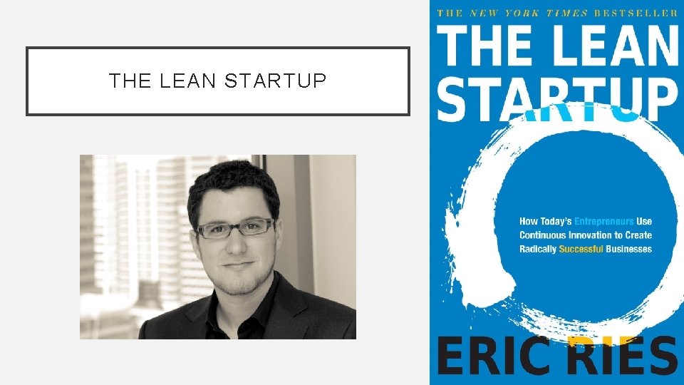 THE LEAN STARTUP 