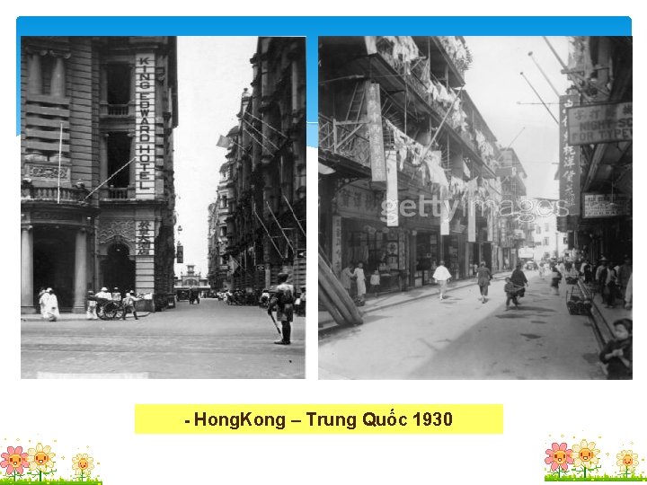 - Hong. Kong – Trung Quốc 1930 