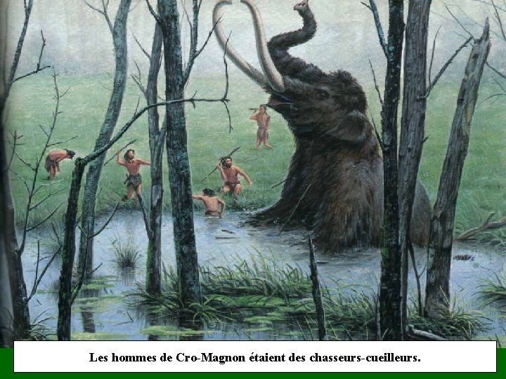 Les hommes de Cro-Magnon étaient des chasseurs-cueilleurs. Les hommes de Cro-Magnon étaient des chasseurs-cueilleurs.