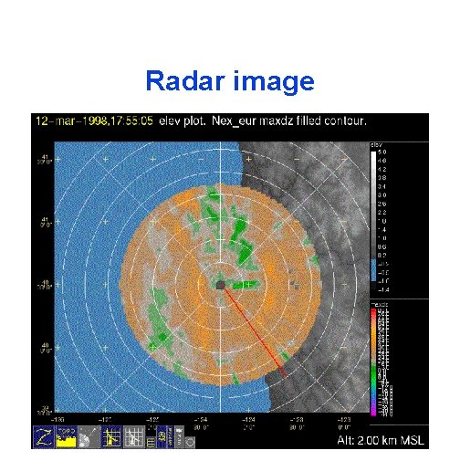 Radar image 