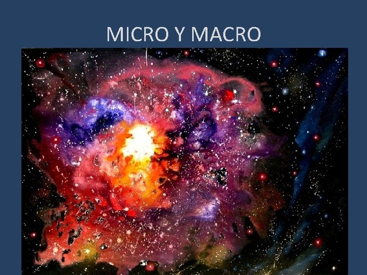 MICRO Y MACRO 