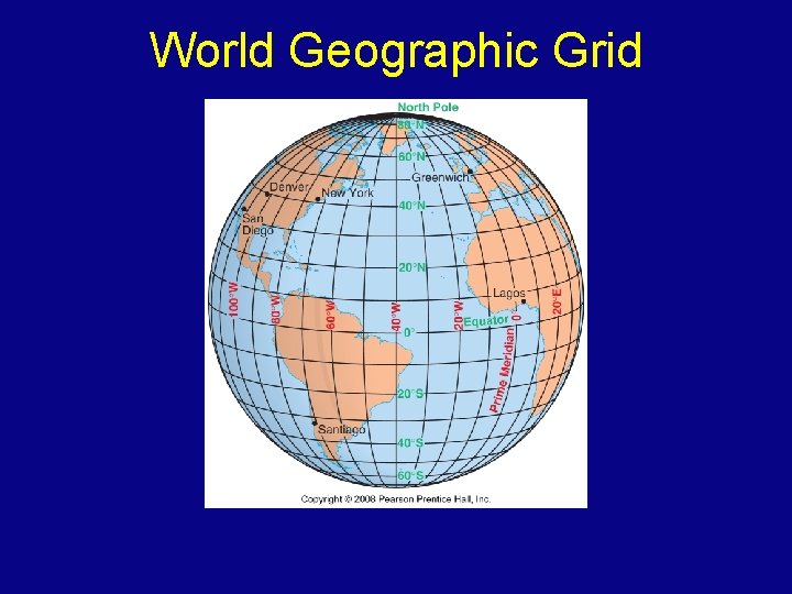World Geographic Grid 