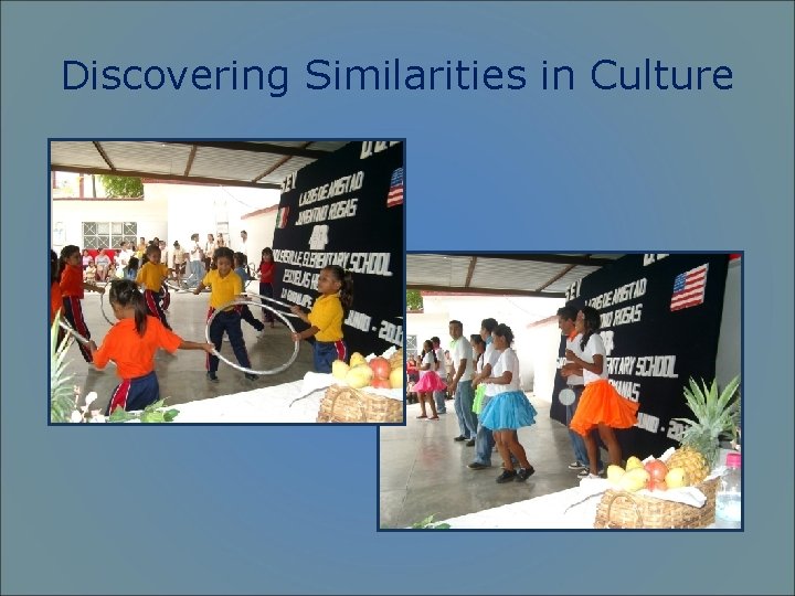 Discovering Similarities in Culture 