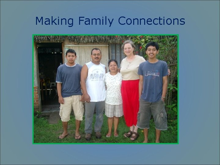 Making Family Connections 