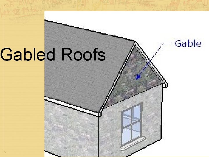 Gabled Roofs 
