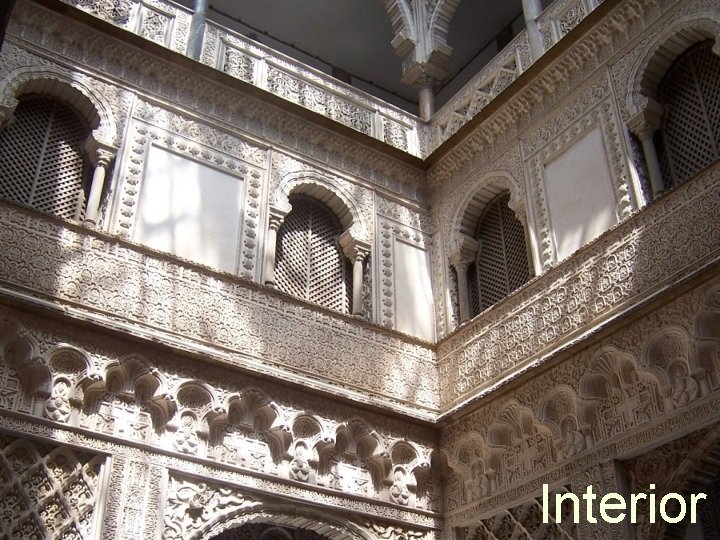 Alcazar of Seville (inner courtyard) Interior 