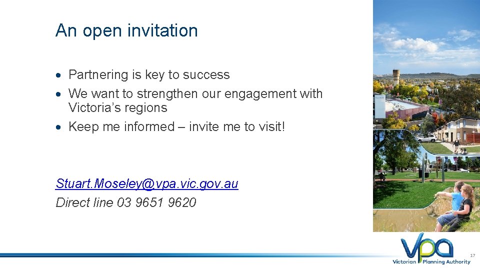 An open invitation Partnering is key to success We want to strengthen our engagement