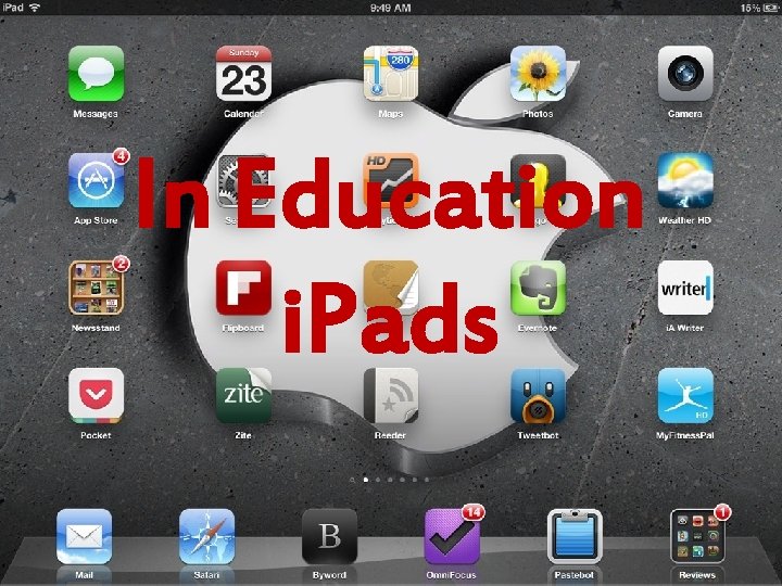 In Education i. Pads 