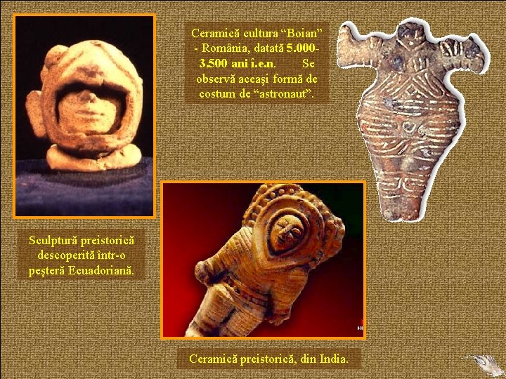 Ceramică cultura “Boian” - România, datată 5. 0003. 500 ani î. e. n. Se