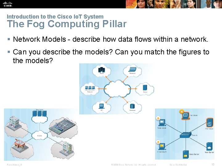 Introduction to the Cisco Io. T System The Fog Computing Pillar § Network Models