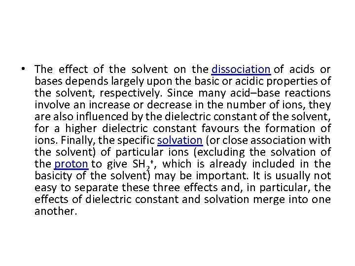 Chapter 1 Aqueous and Non Aqueous Solvents MSC