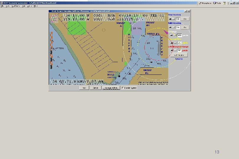 Larger Screen Snapshot of Defensive Setup 13 