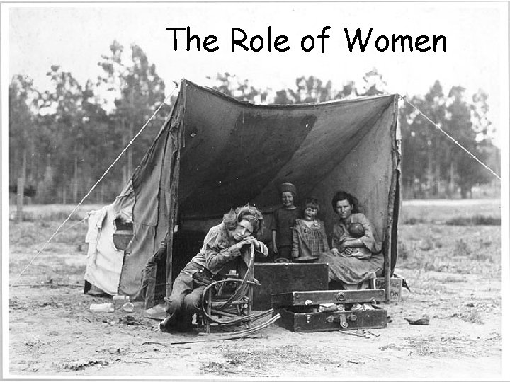 The Role of Women 