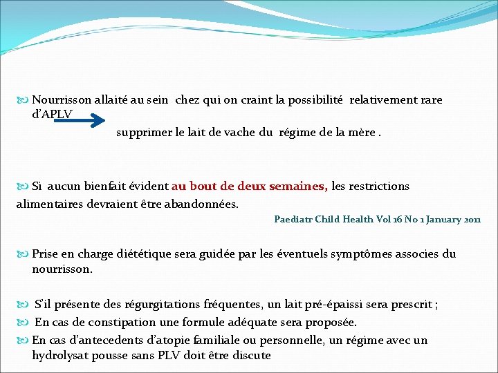 9me Journe Pdiatrique De Sidi Bel Abbs Coliques